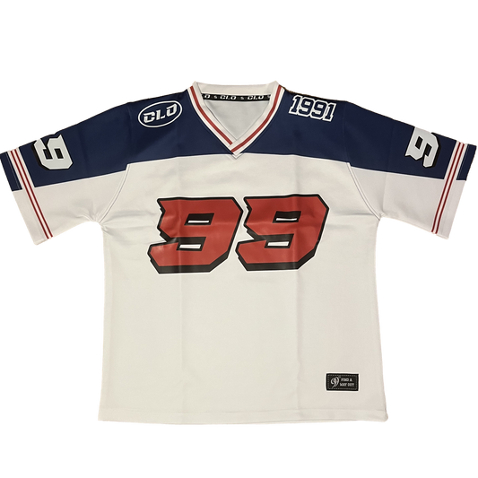 99 Jersey White/Red/Blue